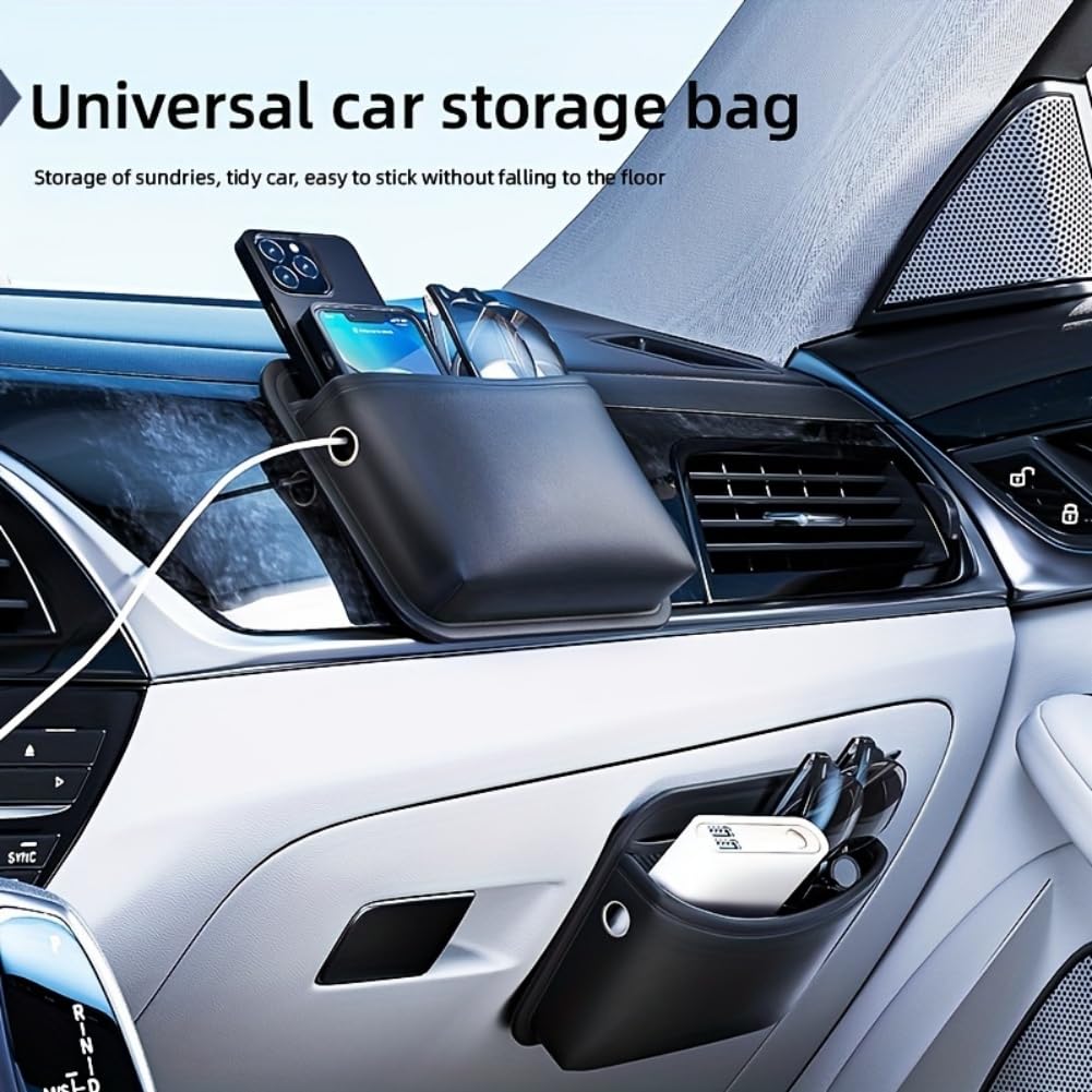 Amazon.com: Cartisen Car Seat Side Pocket Organizer - PU Leather